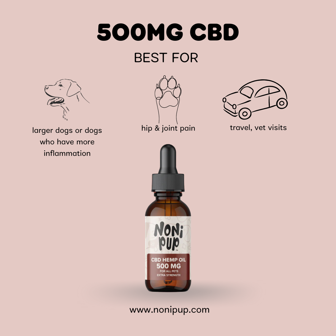500MG CBD HEMP OIL Nonipup