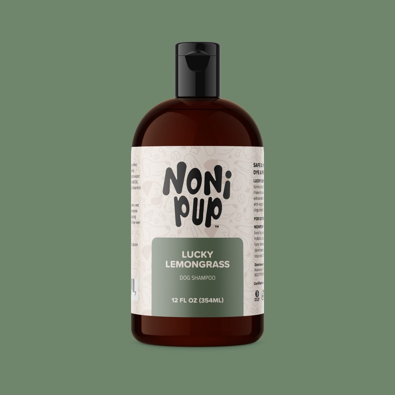 Nonipup Lucky Lemongrass Dog Shampoo